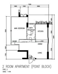 Blk 302B Anchorvale Court (Sengkang), HDB 2 Rooms #554807391
